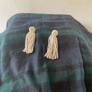 Statement tassel earrings